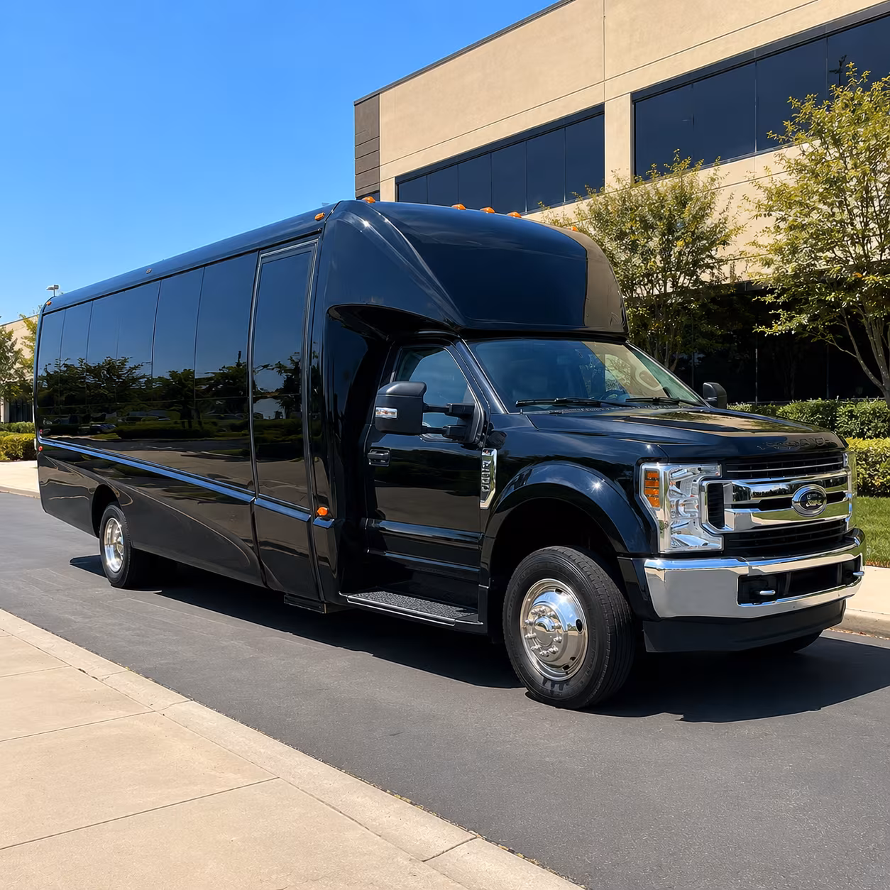 bridal party minibus rentals for wedding day runs in edmond