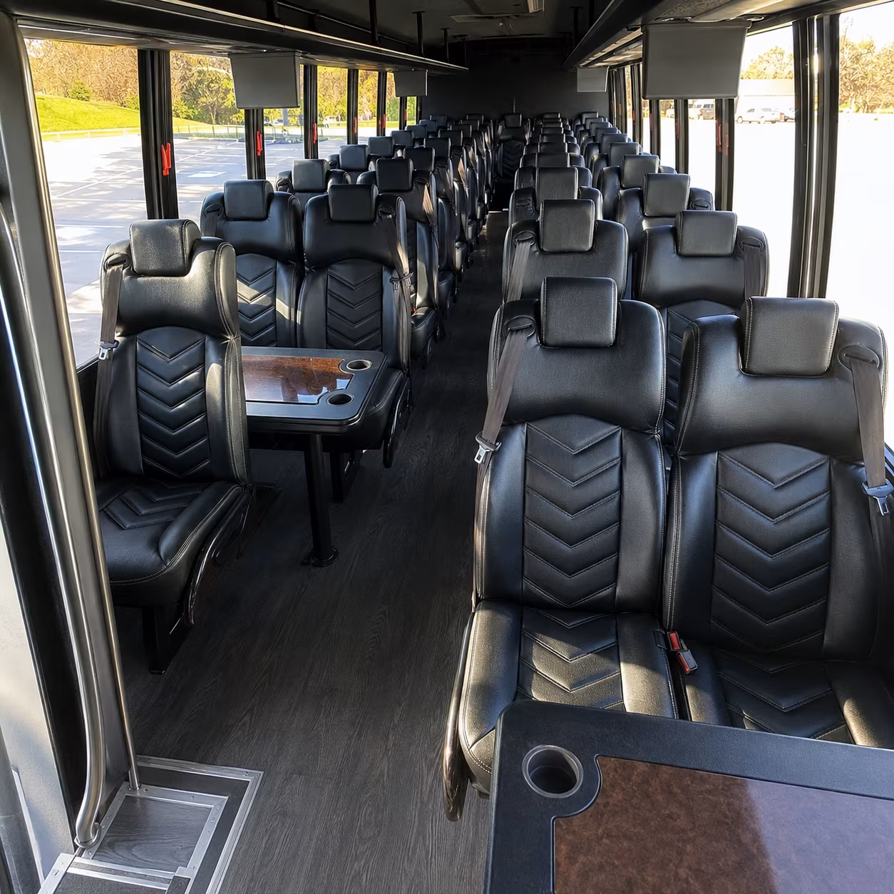 can i book a one way a round trip or a multi day package for a bus rental in edmond