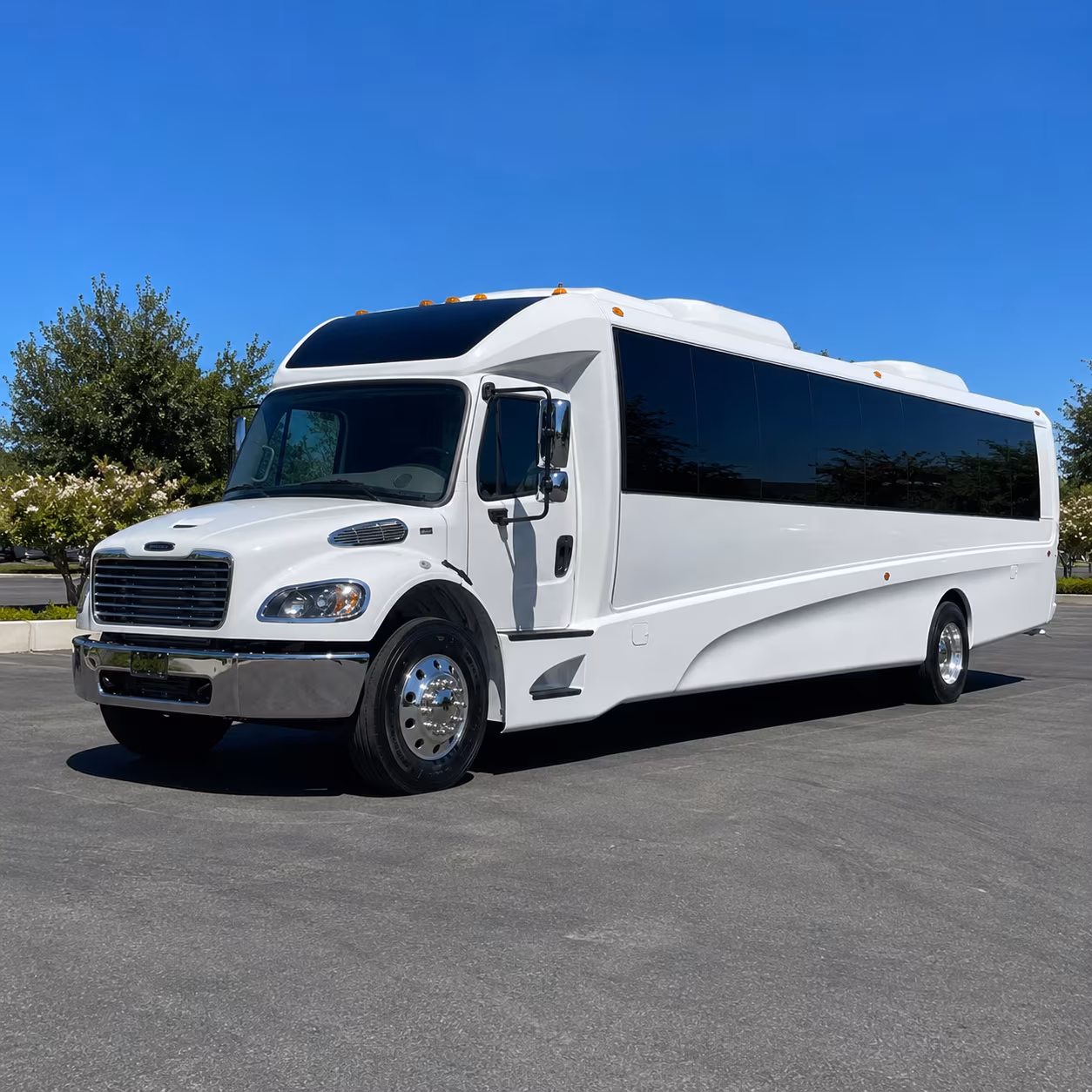 corporate and conference long distance bus rentals from edmond