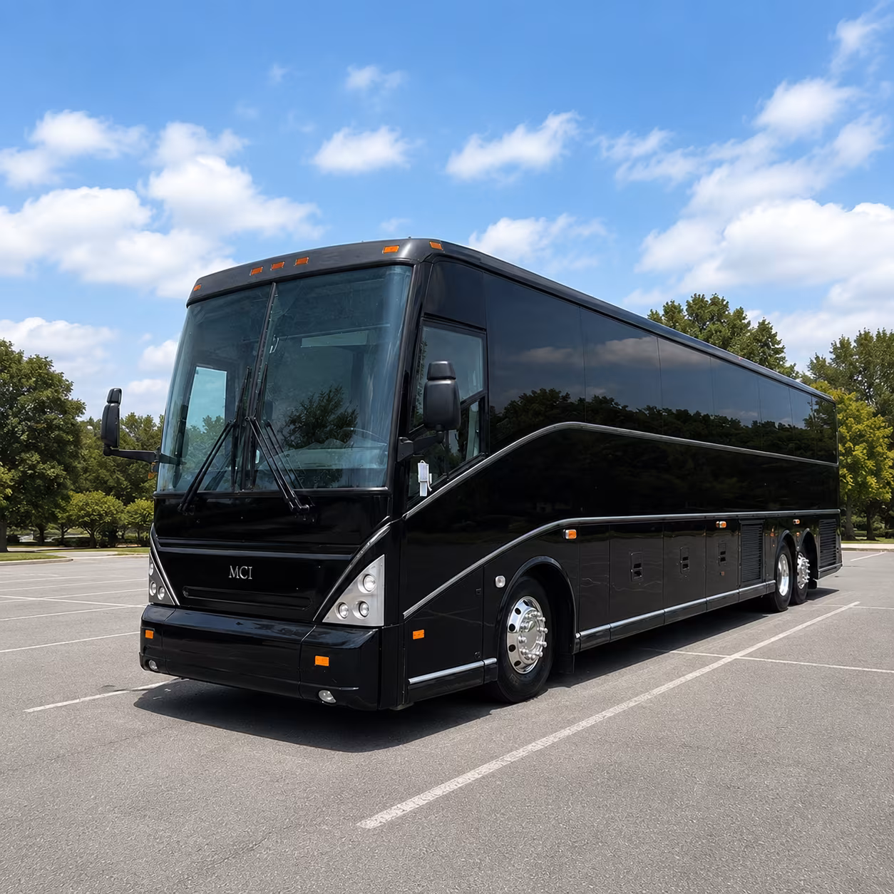 edmond bus rental service area
