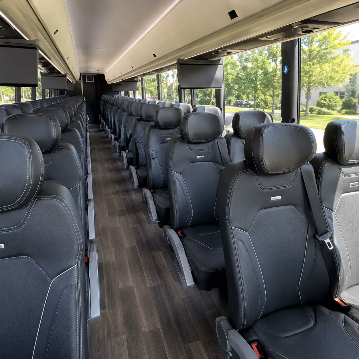 edmond corporate event transportation onboard seating