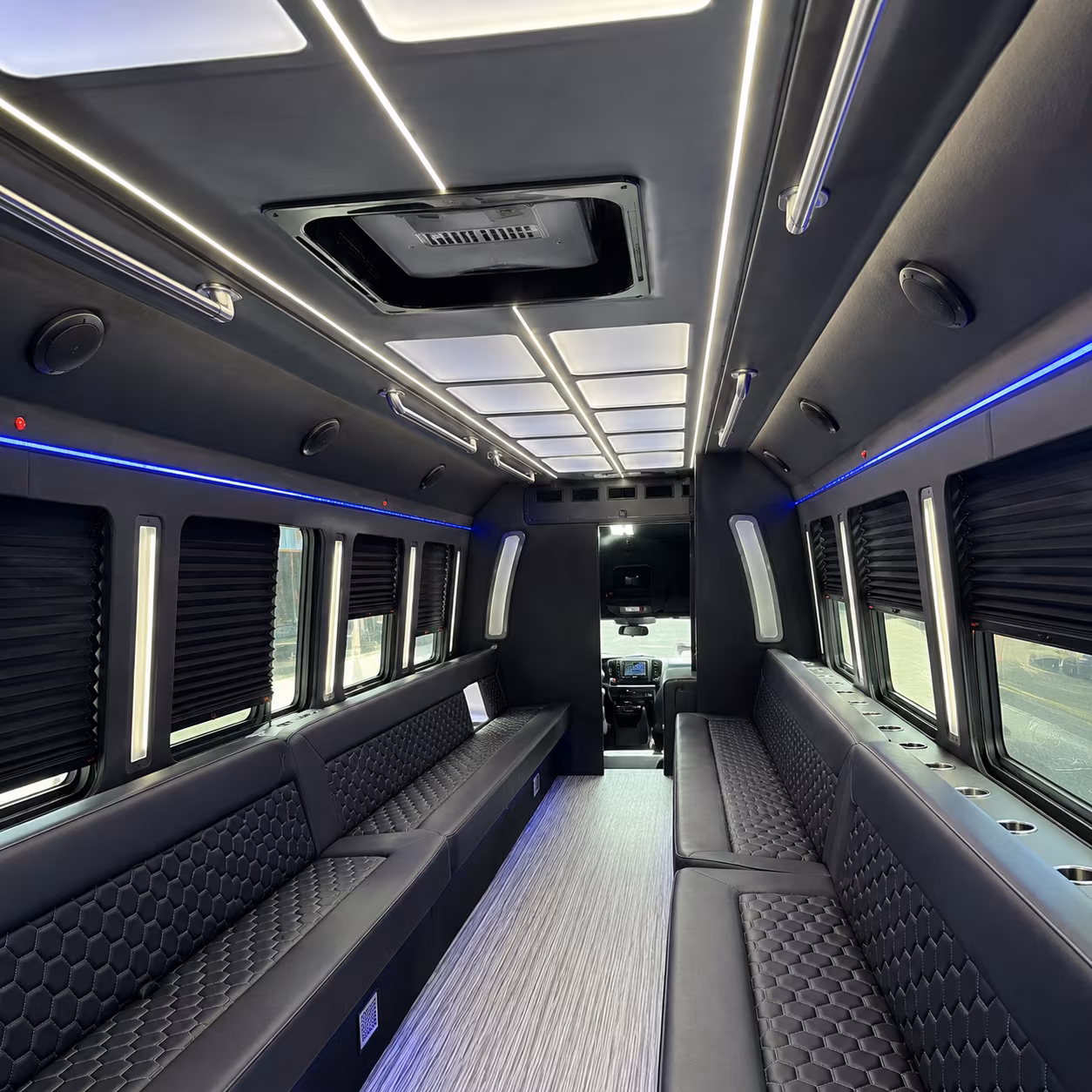 edmond party bus rentals inside