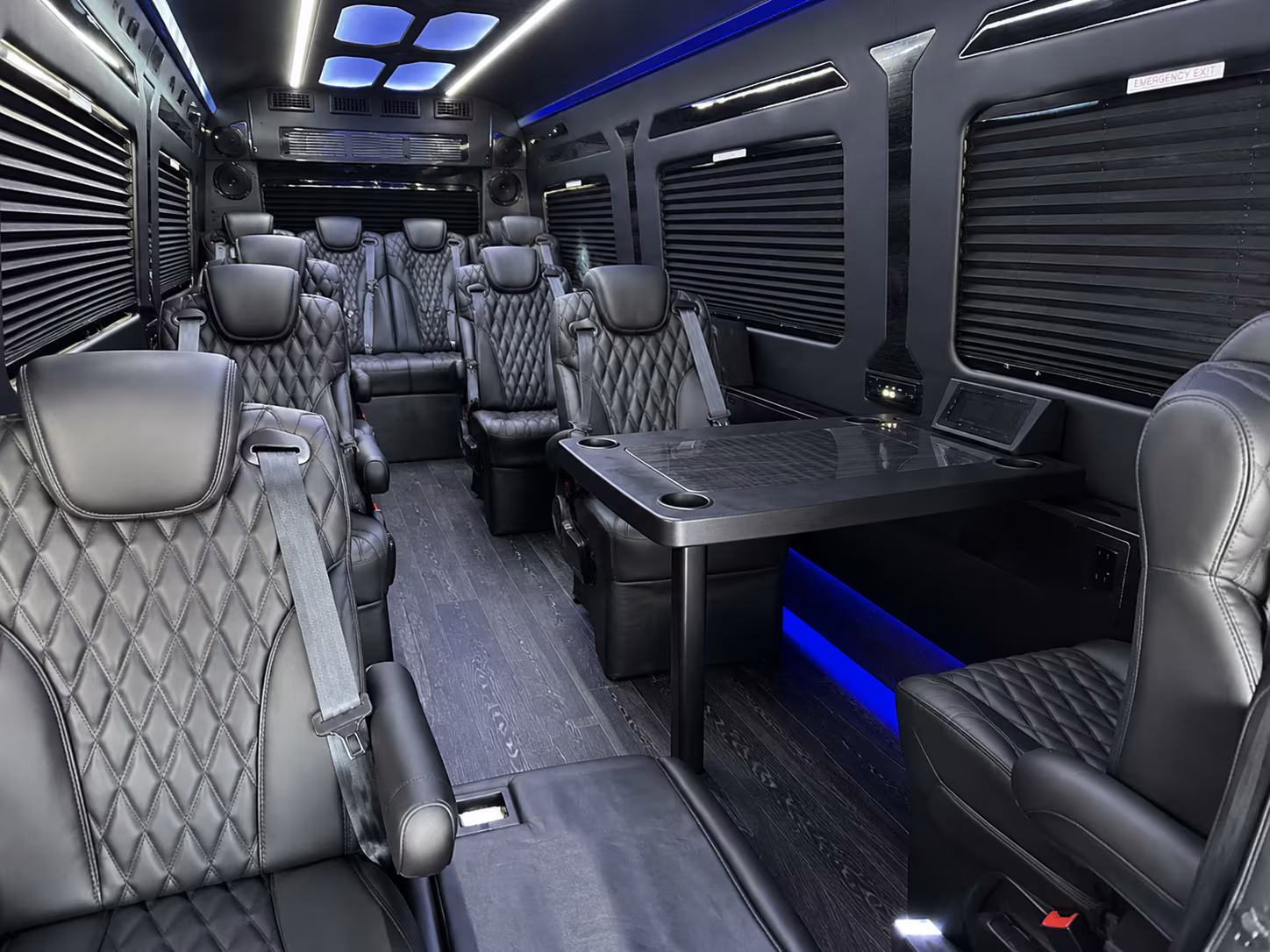 edmond sprinter van with driver interior