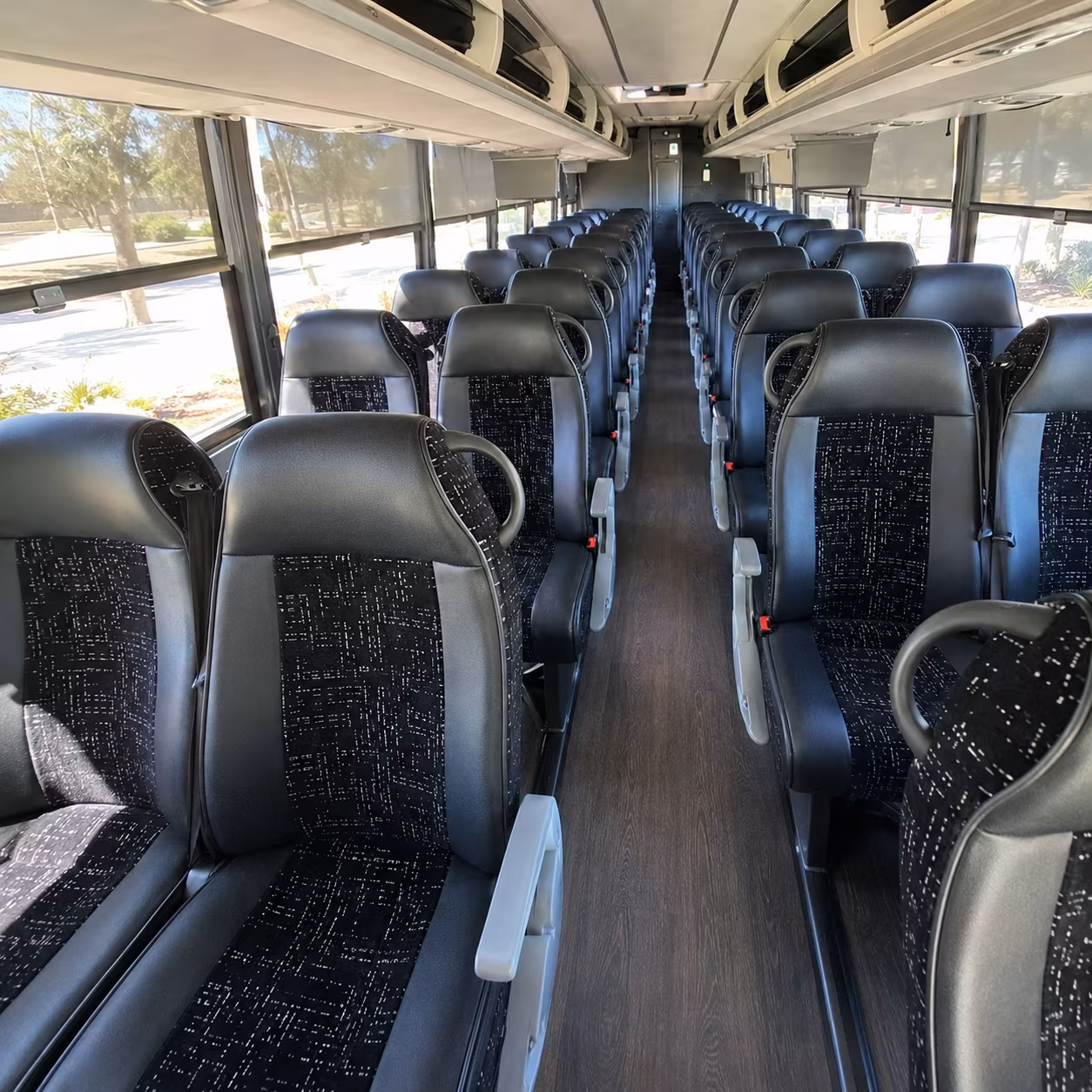 edmond wine tour brewery transportation onboard seating