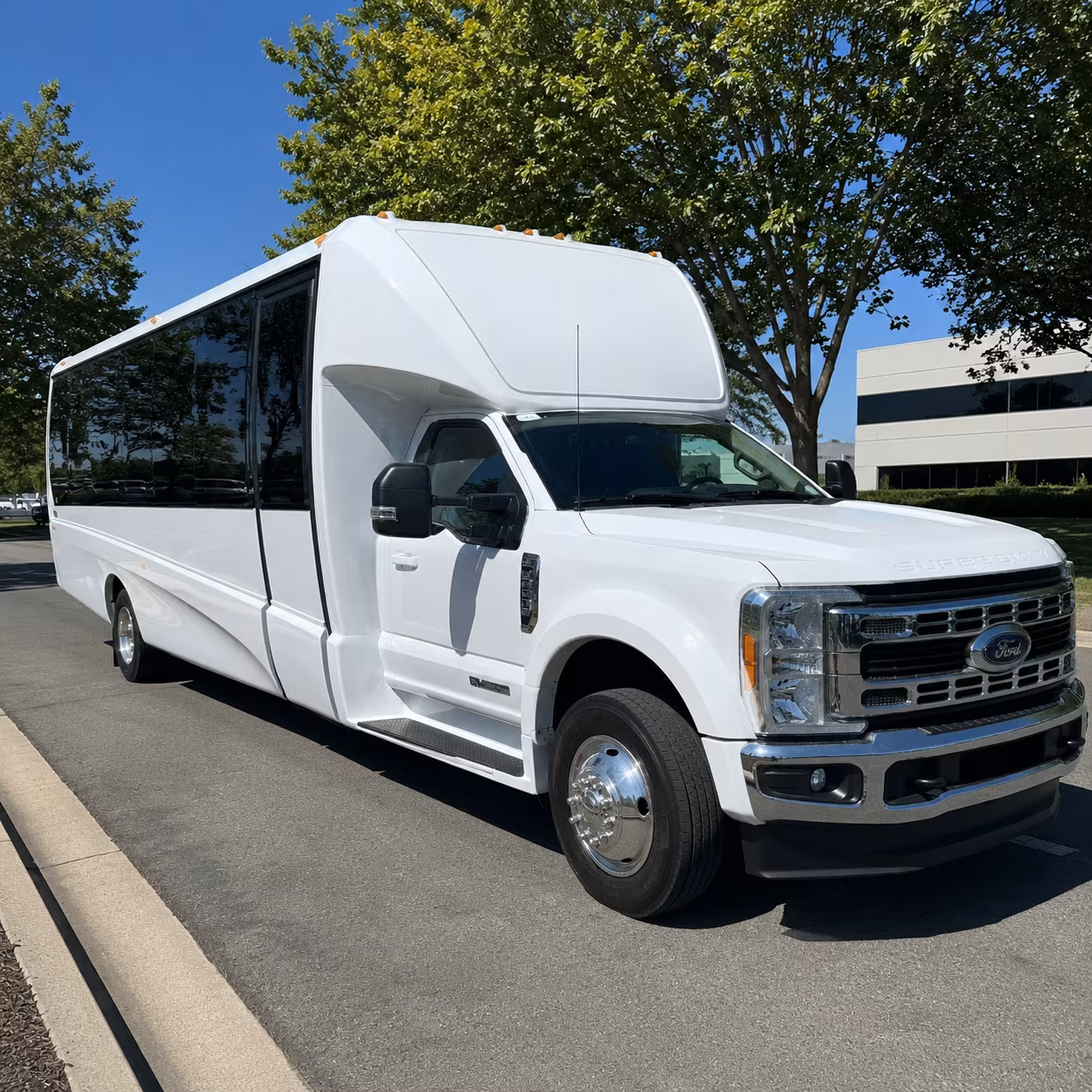employee shuttle buses for edmond businesses and corporate campuses