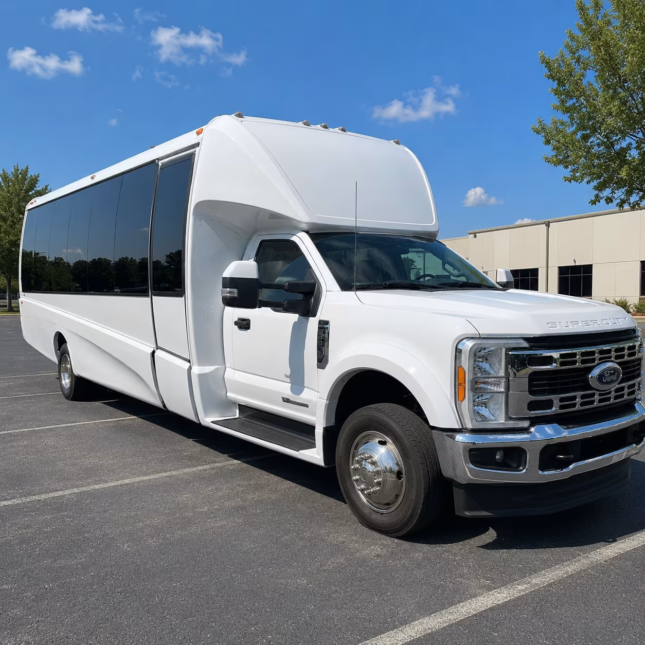 hotel to venue shuttle bus services for edmond corporate groups