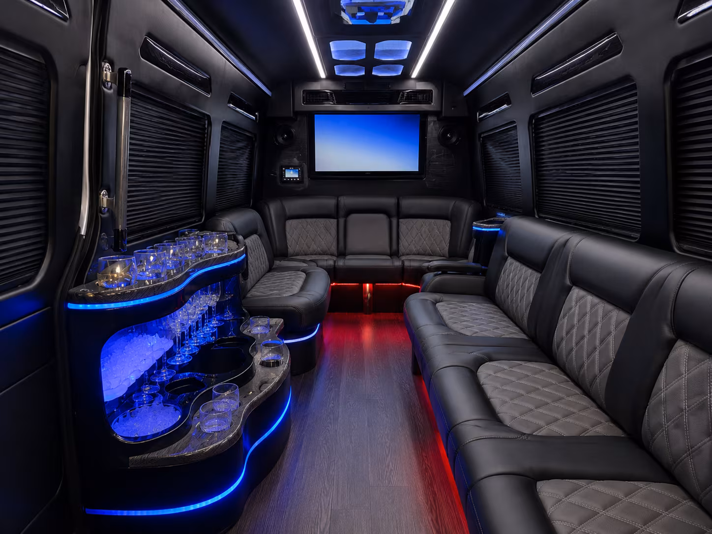 sprinter vans and limos for smaller edmond prom groups who want a premium ride